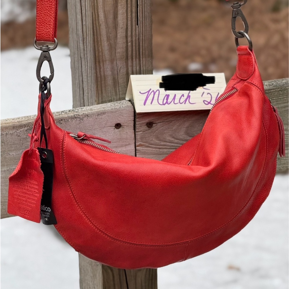 NWT Latico Leathers Callie Sling in Red. See yourself in this for spring! Hot!🔥 - Picture 8 of 14